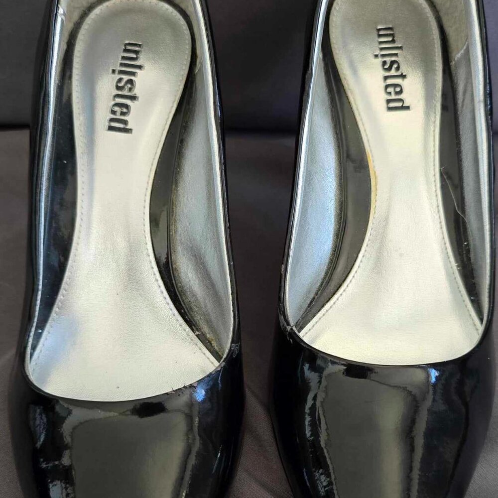 Unlisted Black Heels